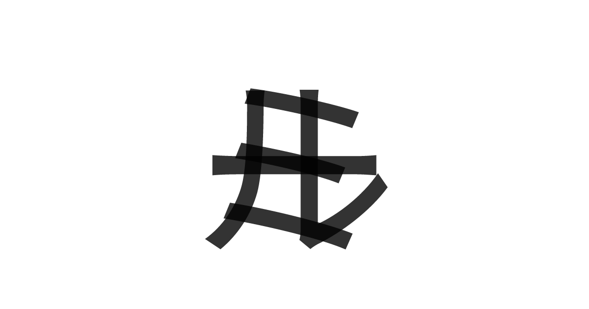 「ミール」の重ね文字